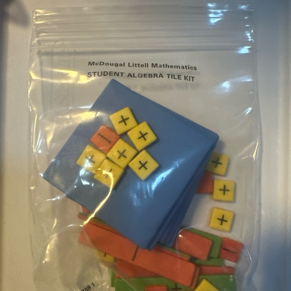 Colorful Math Manipulatives Set - Picture 2 of 2